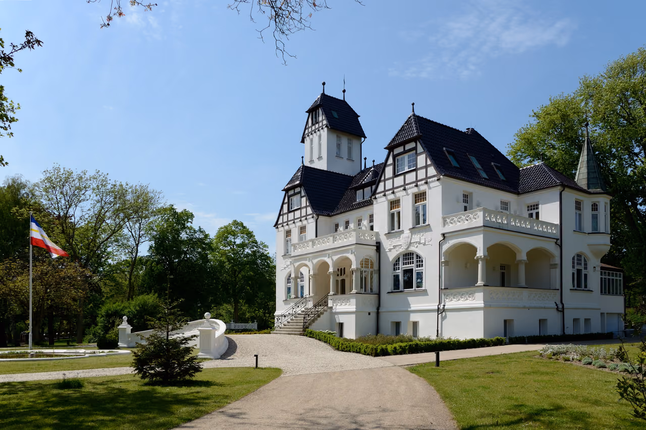 Stadtansicht von Papendorf