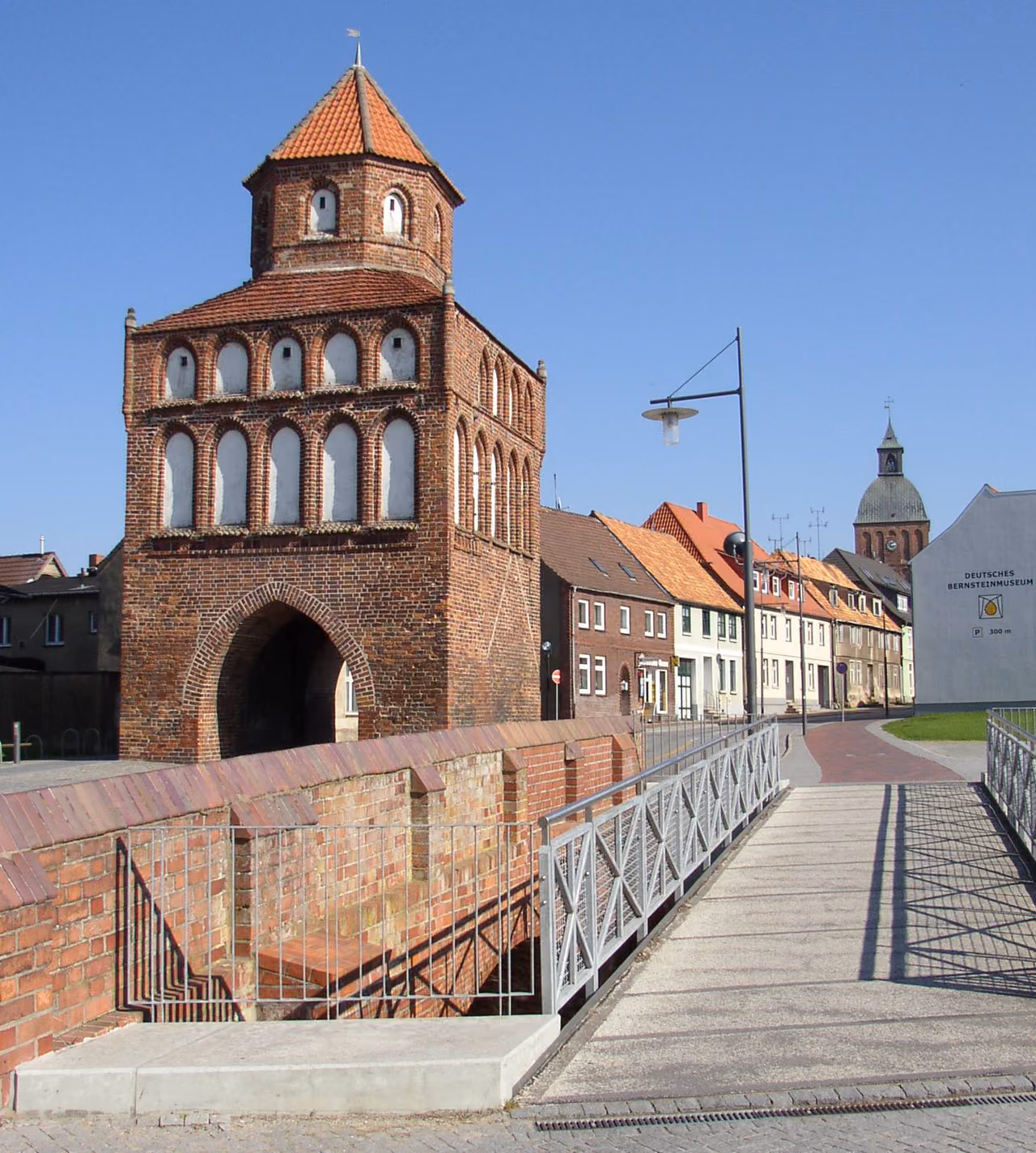 Stadtansicht von Ribnitz-Damgarten, Bernsteinstadt