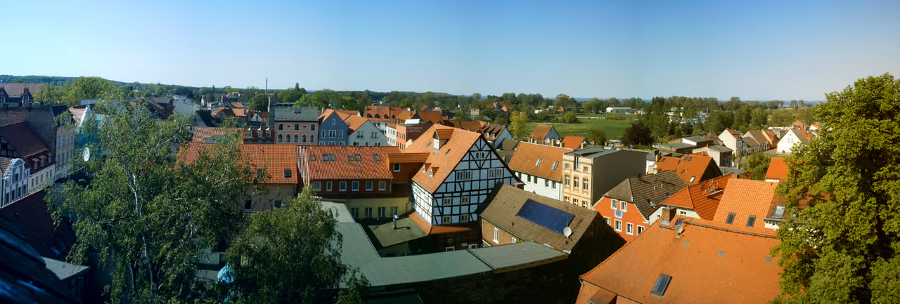 Stadtansicht von Ueckermünde