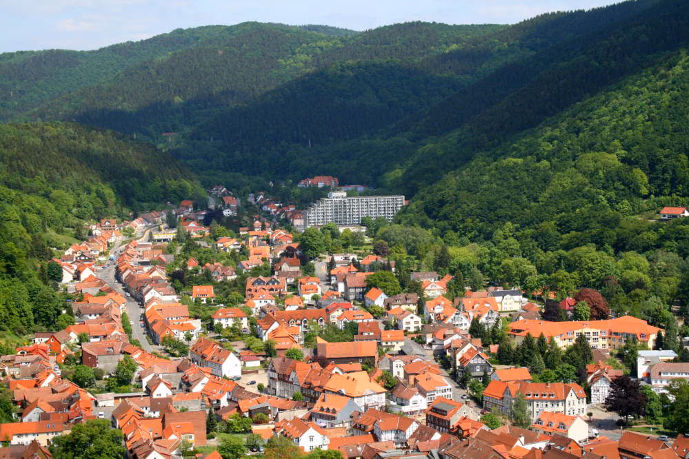 Stadtansicht von Bad Lauterberg im Harz