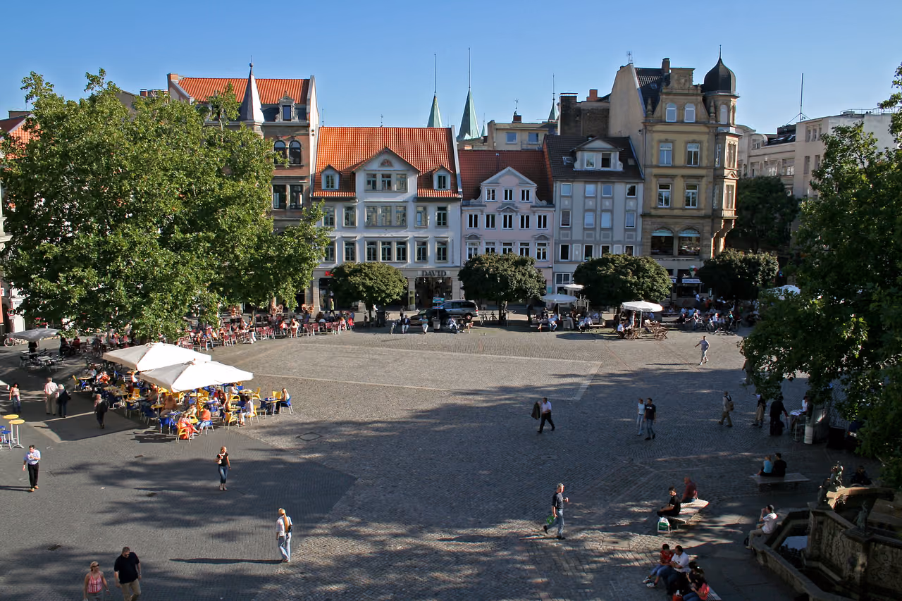 Stadtansicht von Braunschweig