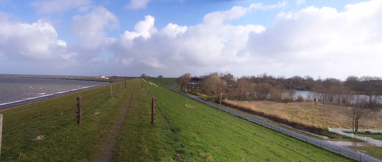 Stadtansicht von Butjadingen