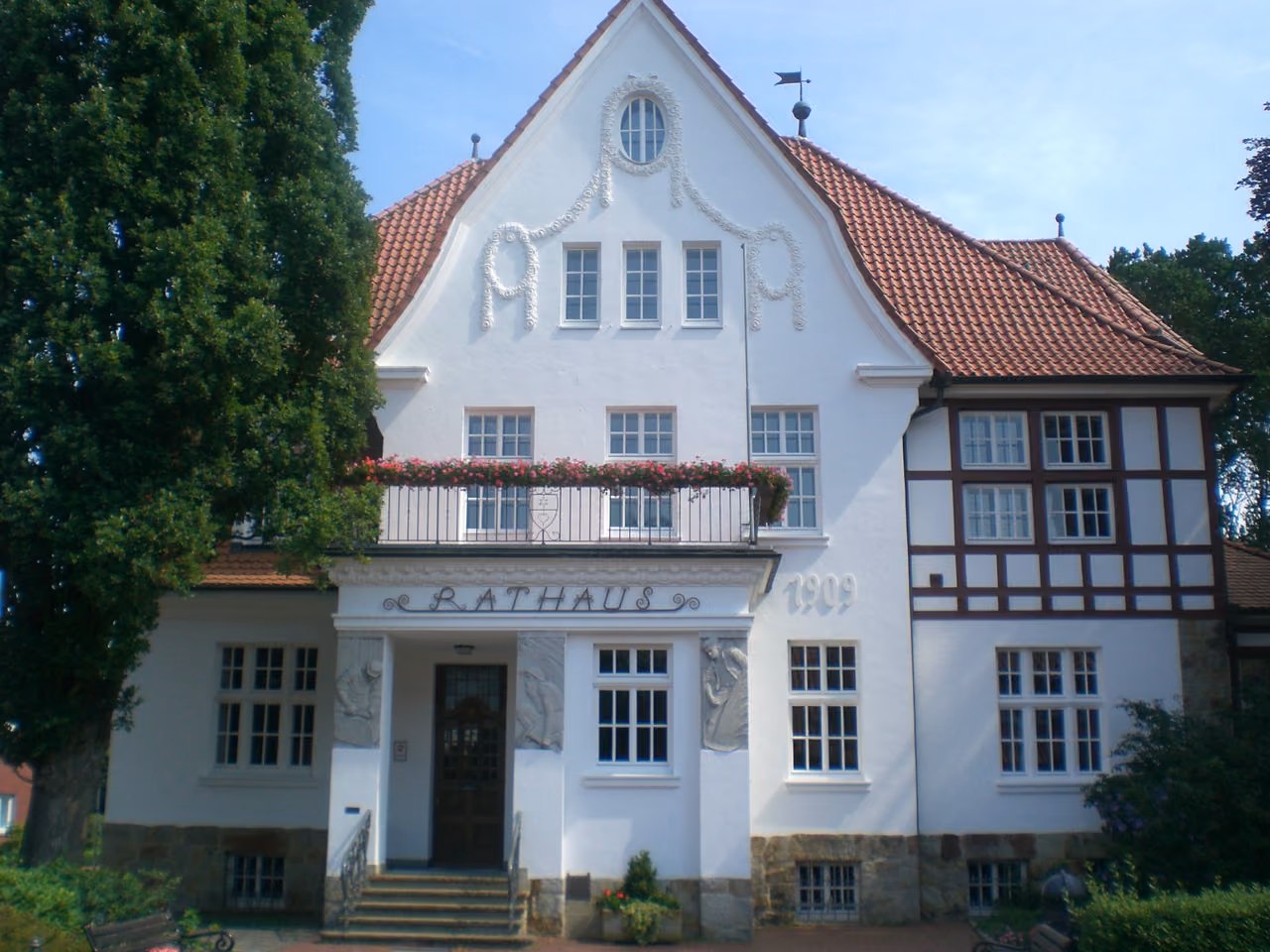 Stadtansicht von Essen (Oldenburg)