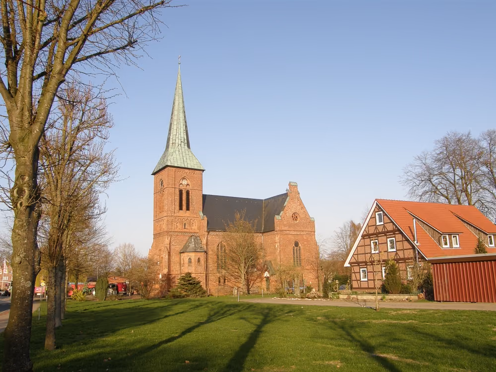 Stadtansicht von Gnarrenburg