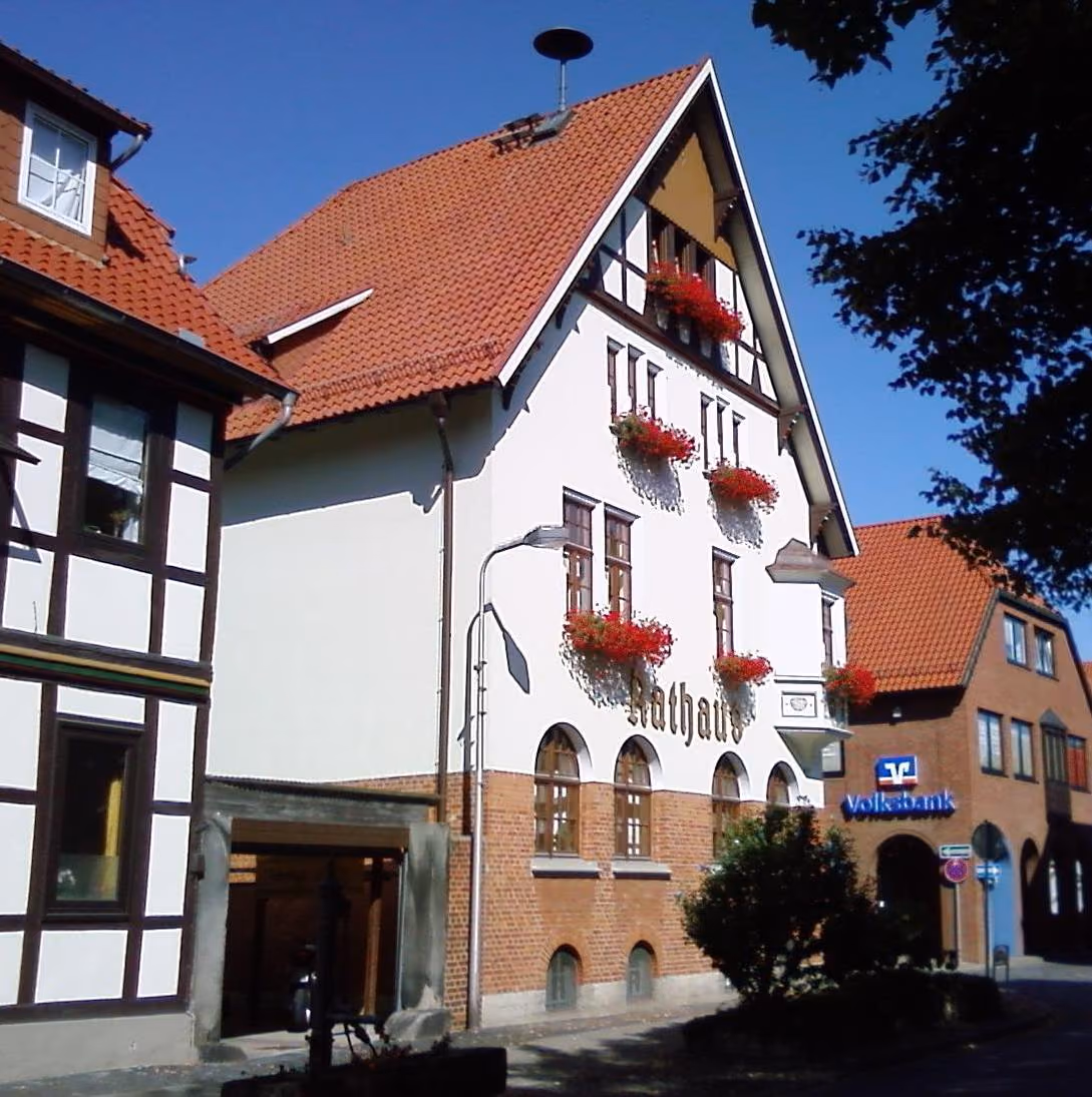Stadtansicht von Gronau (Leine)