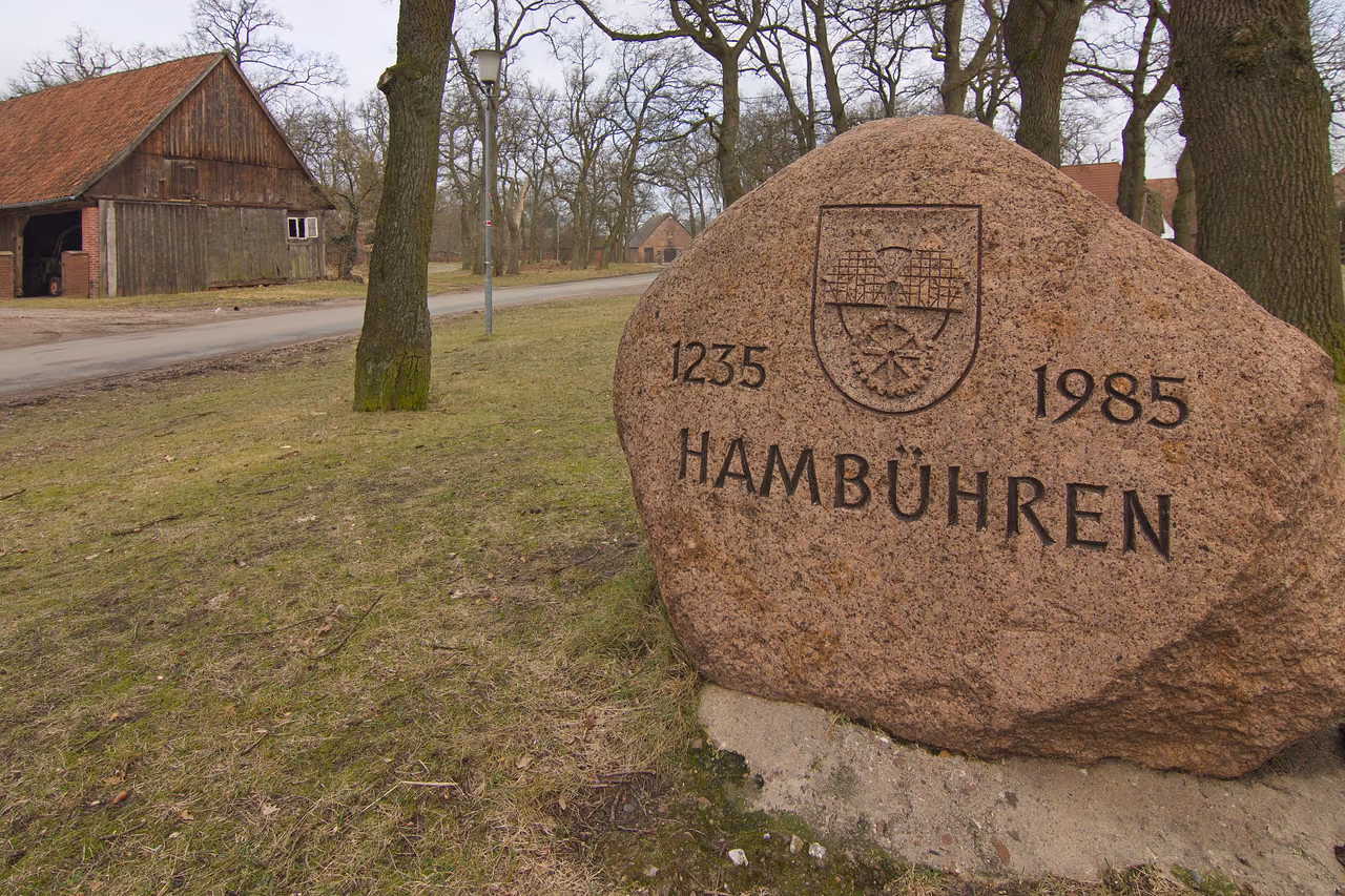 Stadtansicht von Hambühren
