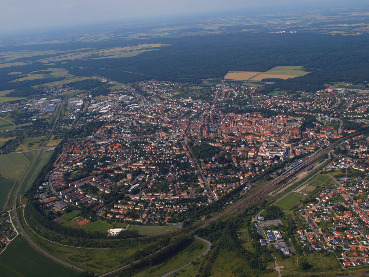 Stadtansicht von Helmstedt