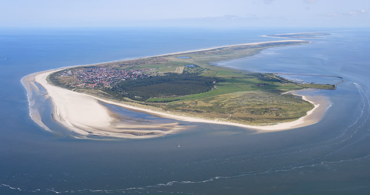 Stadtansicht von Langeoog