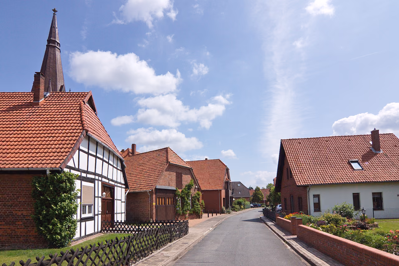 Stadtansicht von Leese