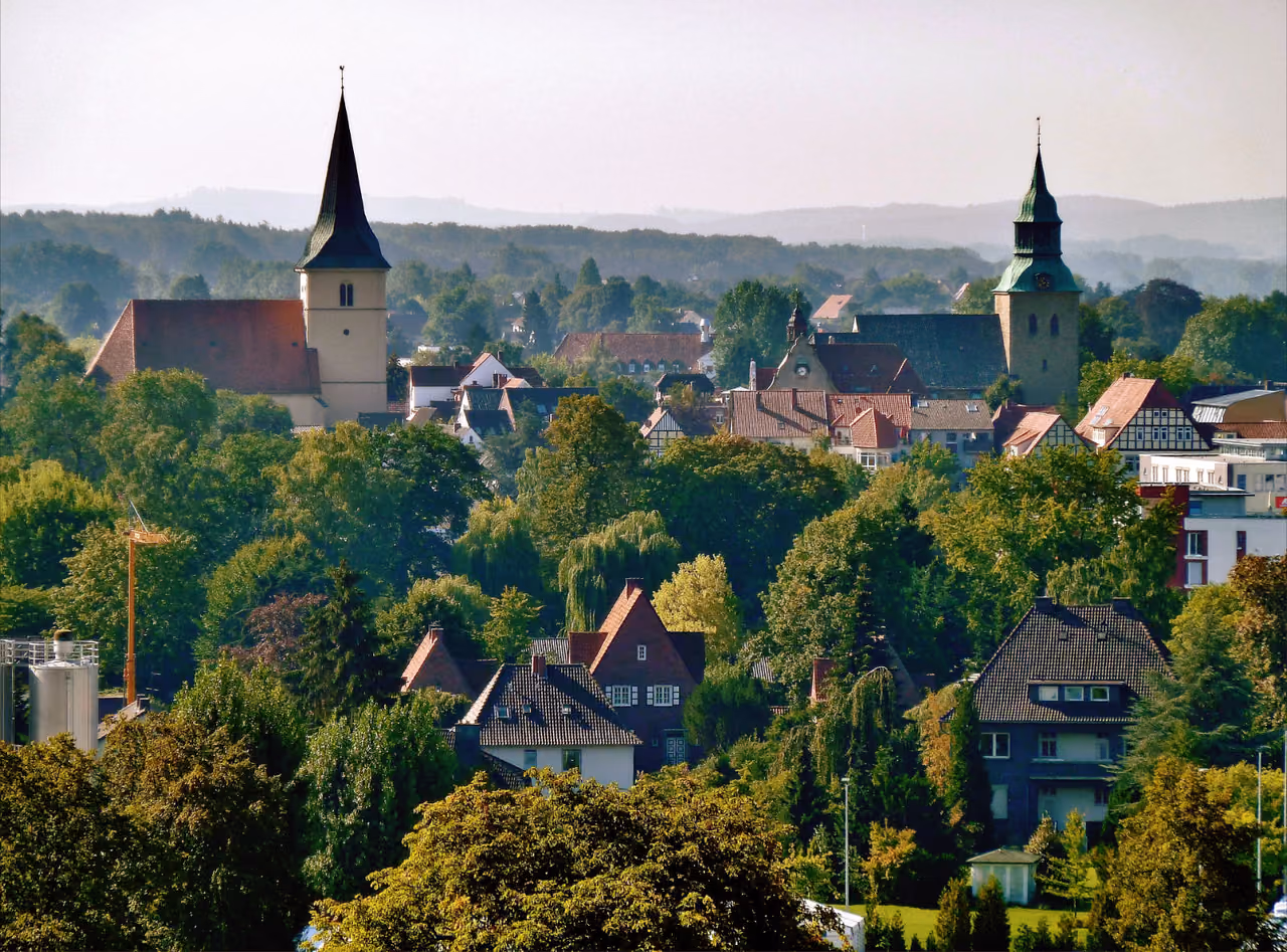 Stadtansicht von Melle