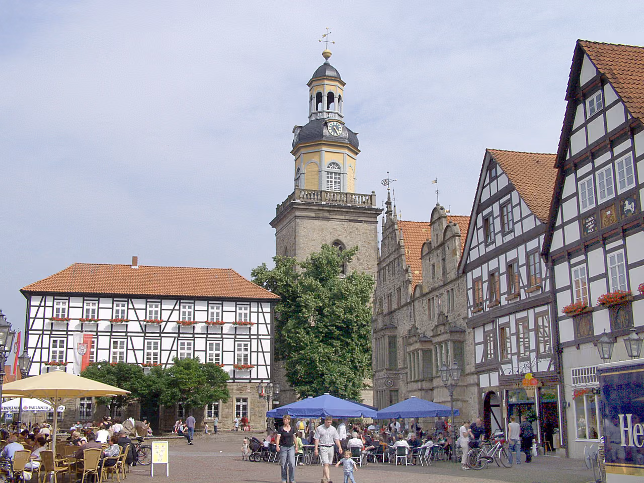 Stadtansicht von Rinteln