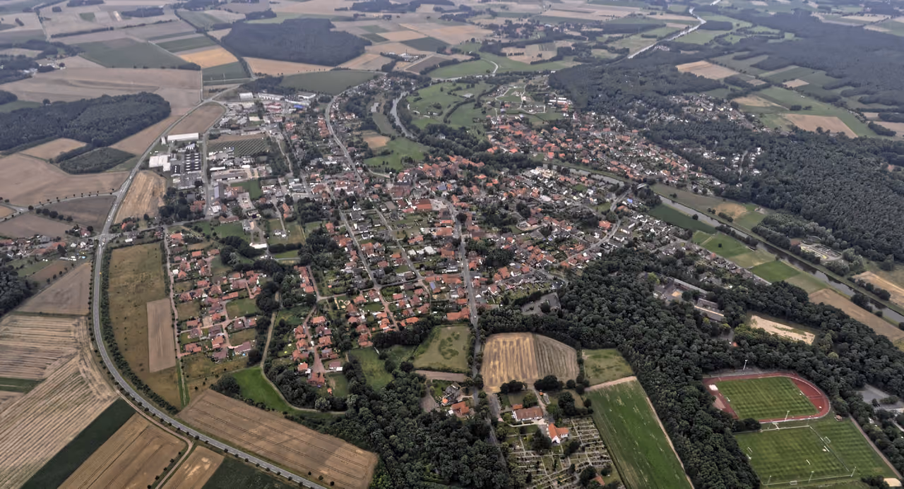 Stadtansicht von Steyerberg