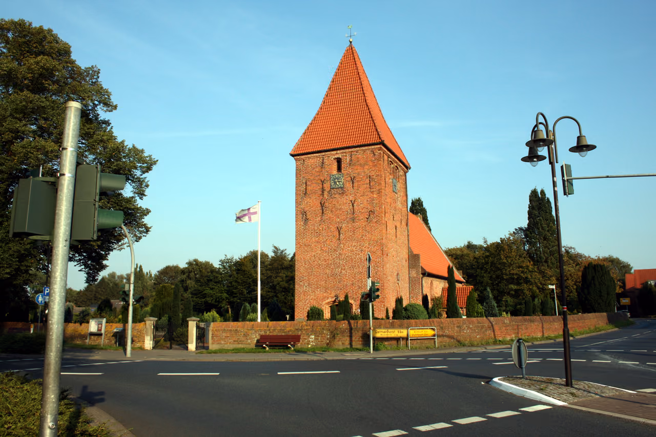 Stadtansicht von Stuhr