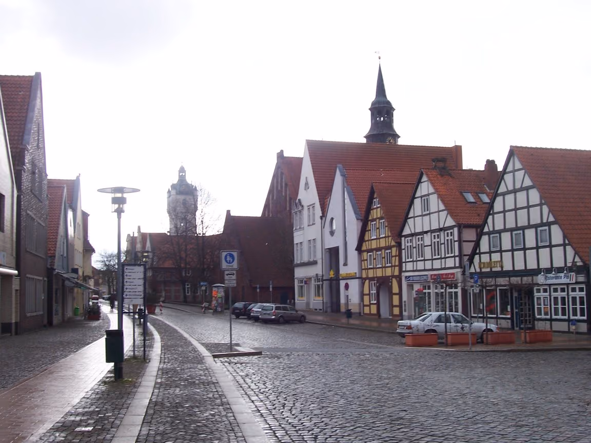 Stadtansicht von Verden (Aller)