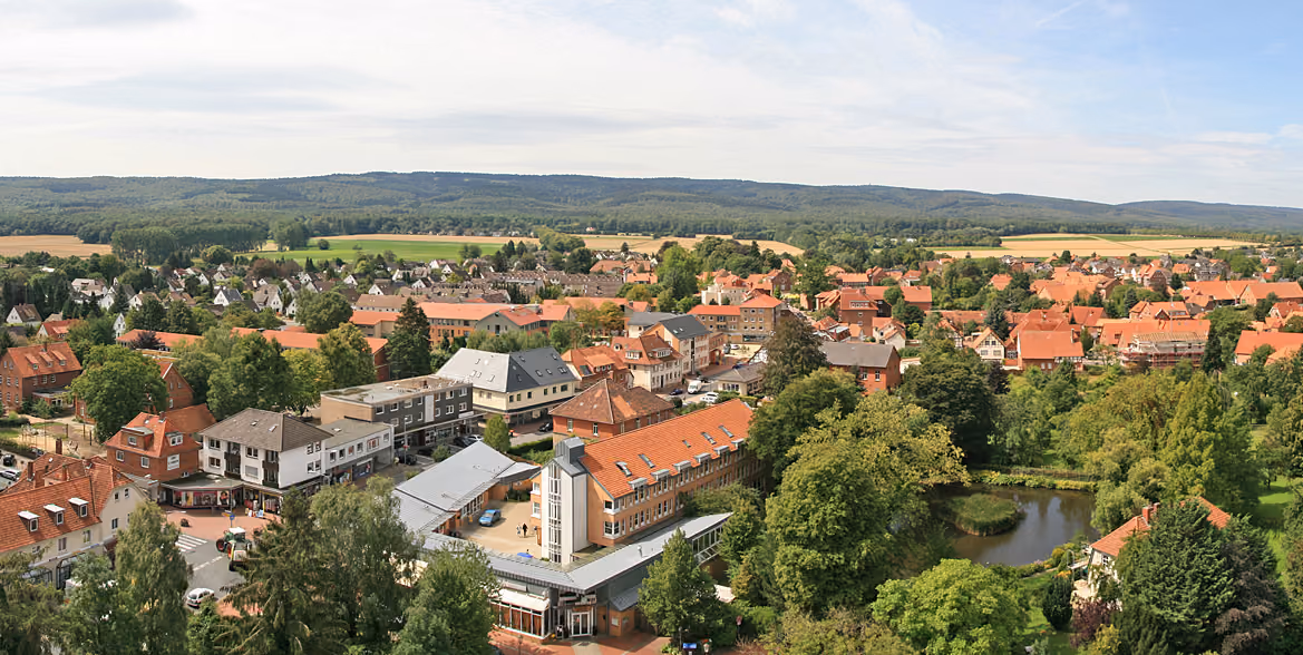 Stadtansicht von Wennigsen (Deister)