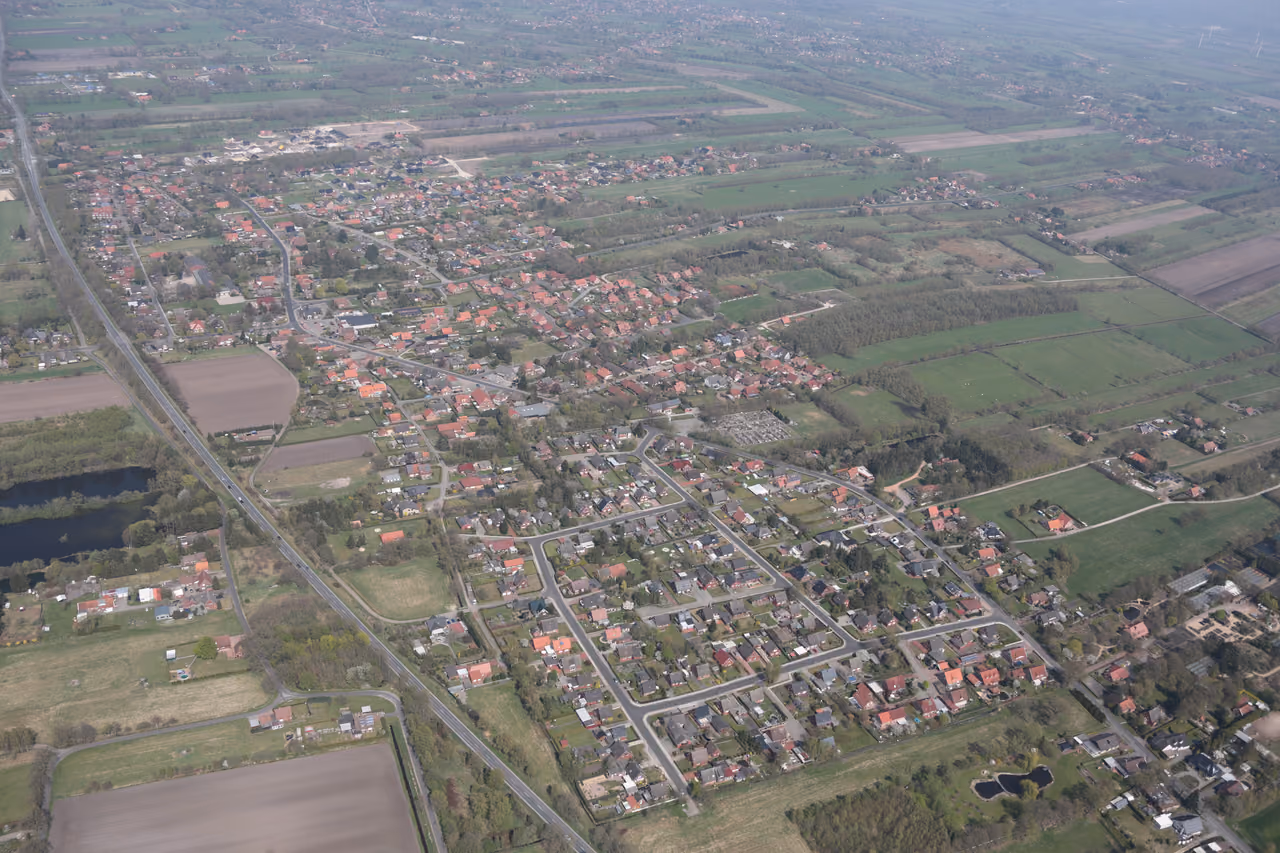 Stadtansicht von Westoverledingen