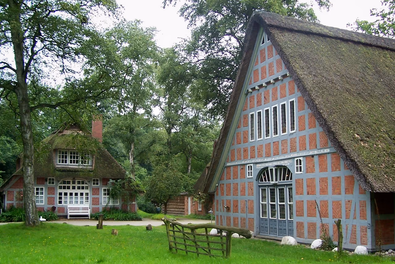 Stadtansicht von Worpswede