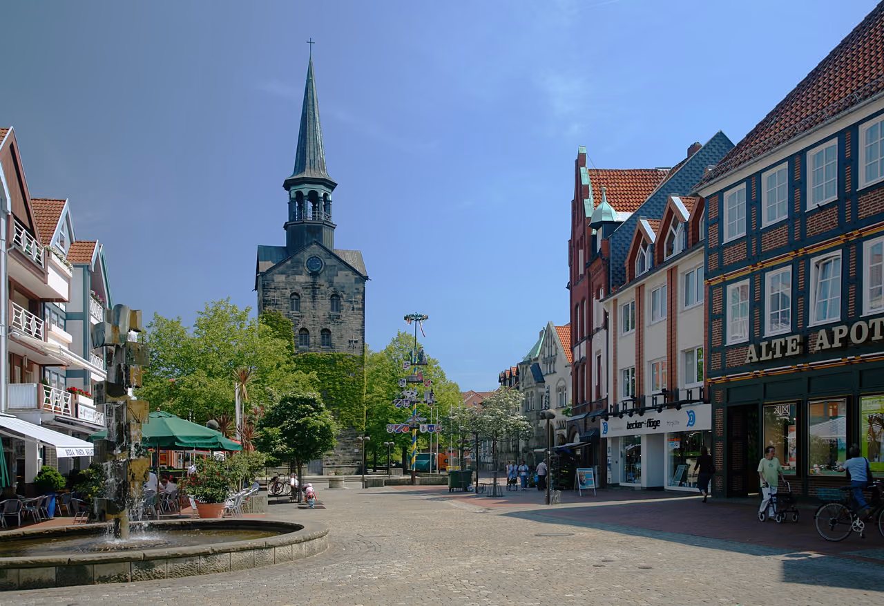Stadtansicht von Wunstorf