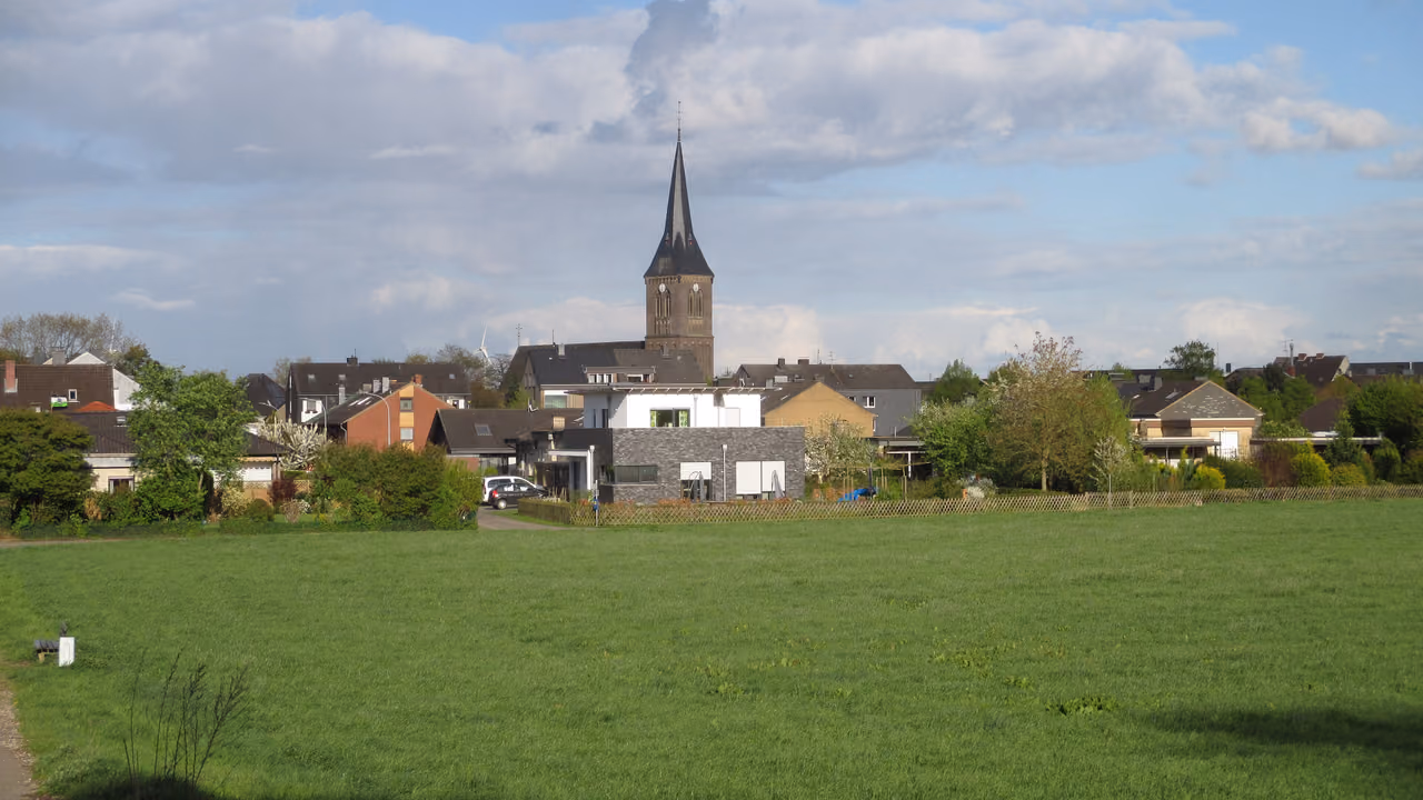 Stadtansicht von Alpen