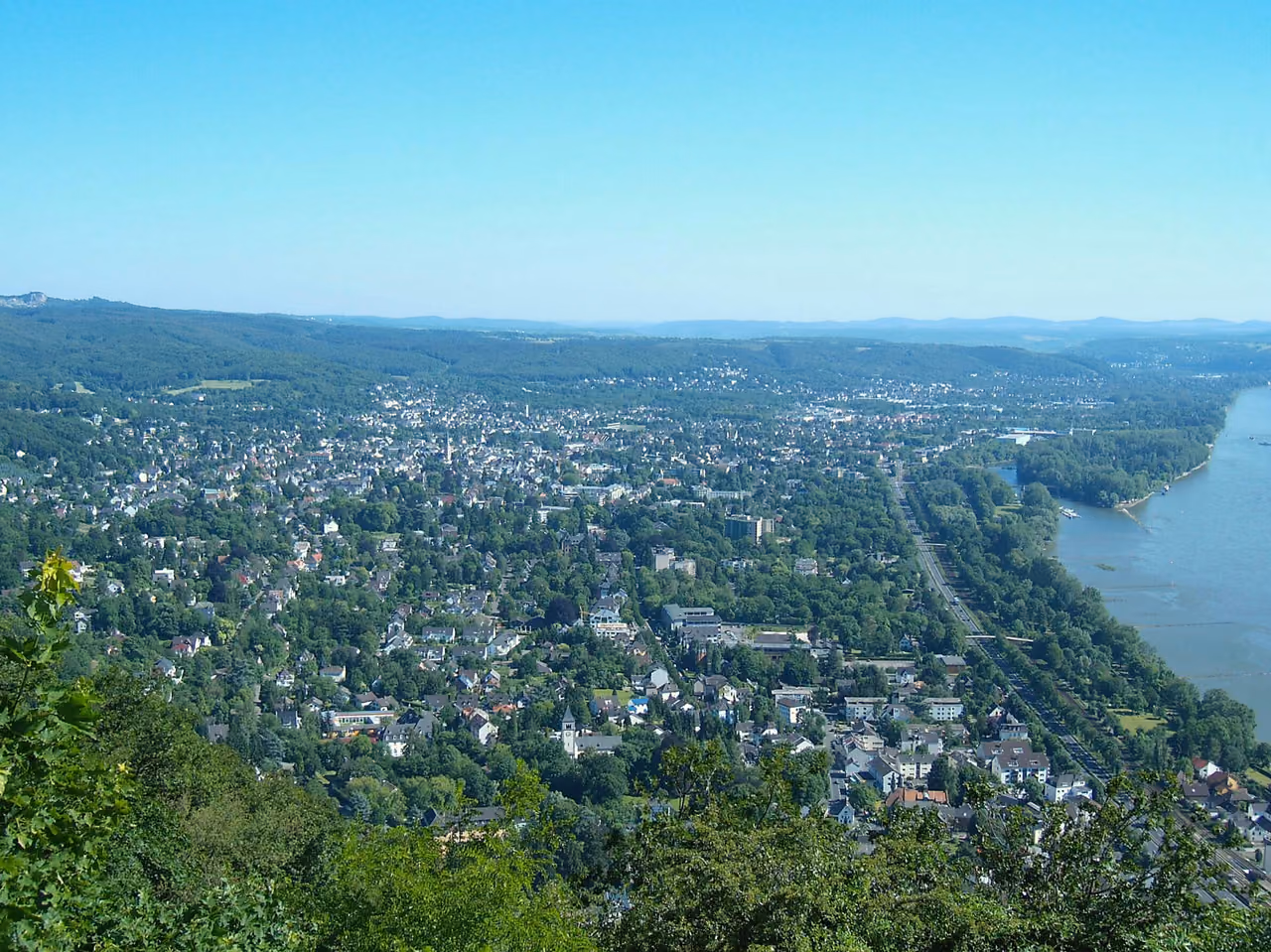 Stadtansicht von Bad Honnef