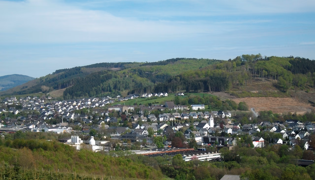 Stadtansicht von Bestwig
