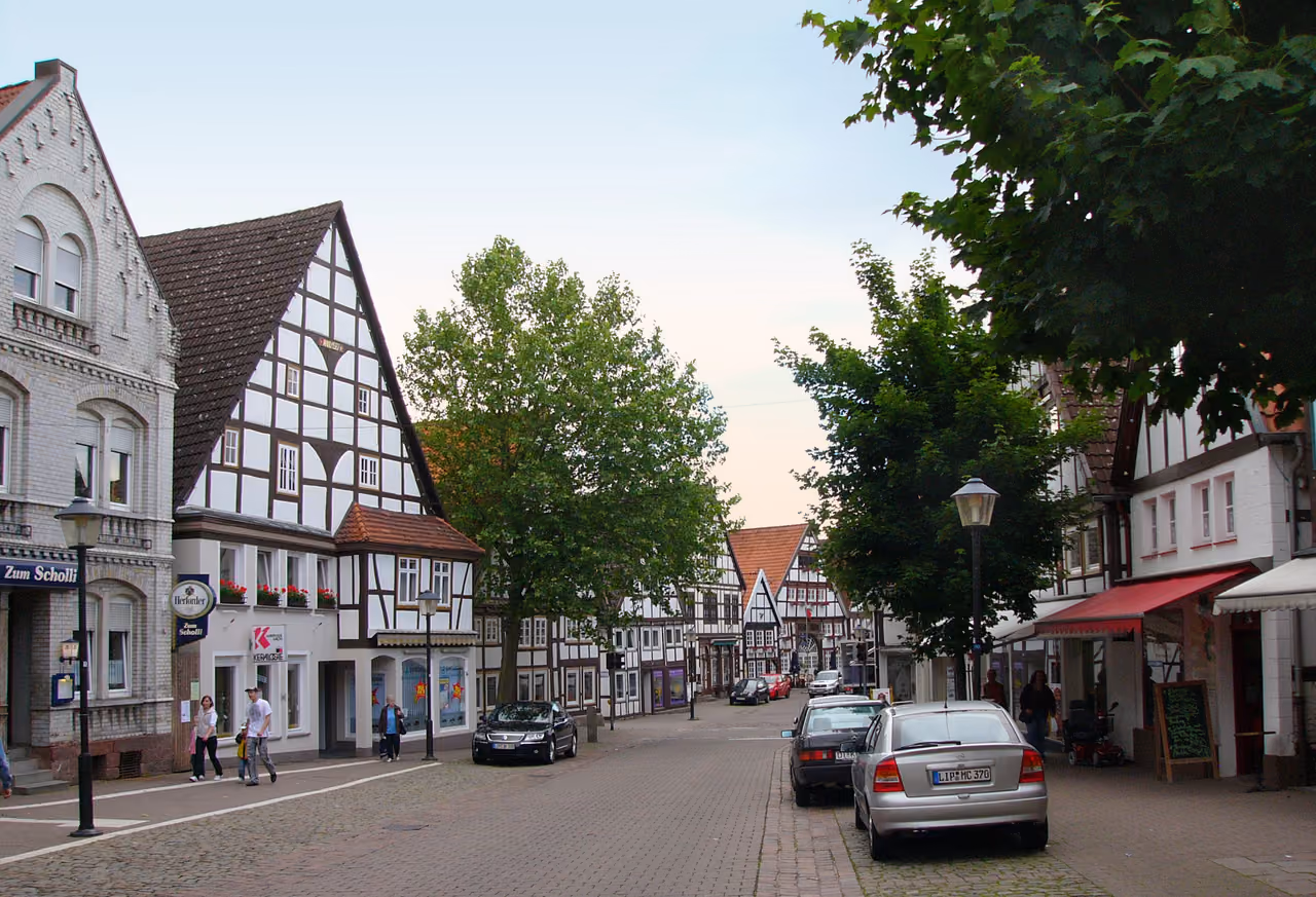 Stadtansicht von Blomberg