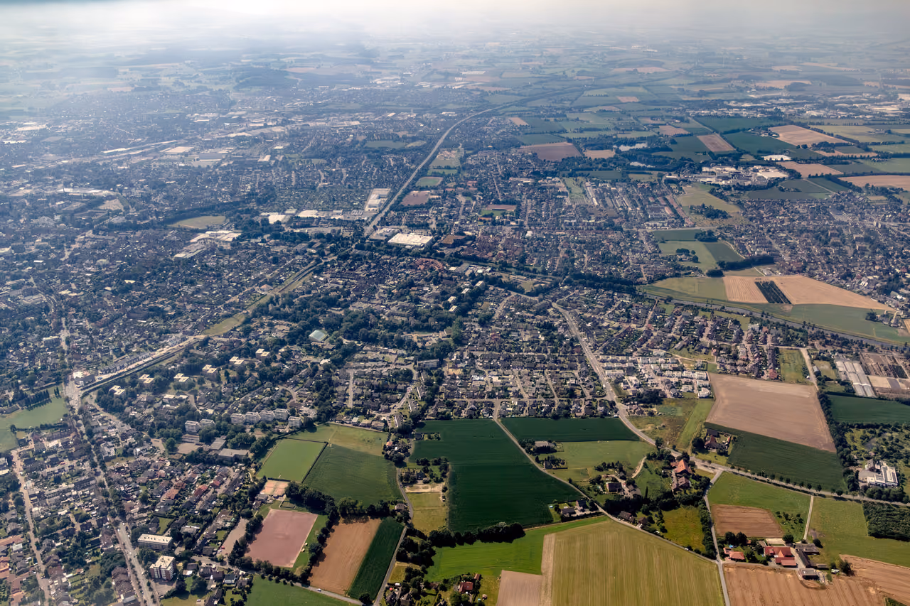 Stadtansicht von Bocholt