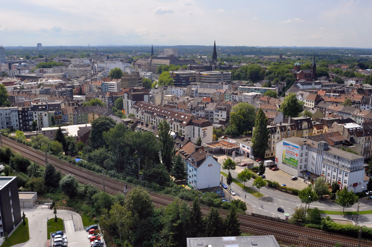 Stadtansicht von Bochum