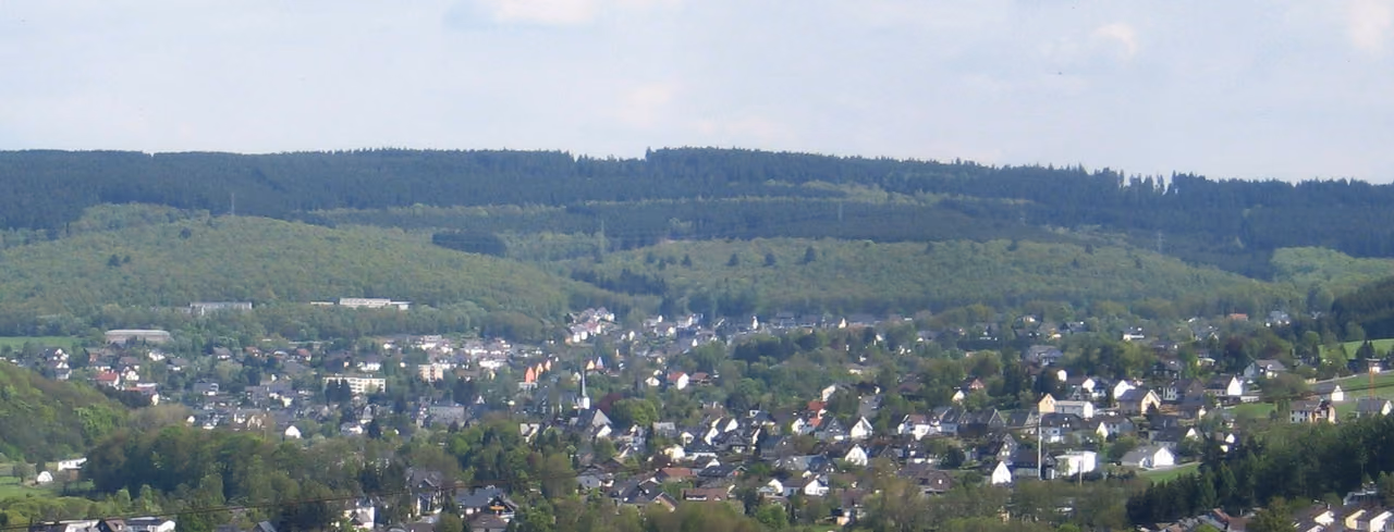 Stadtansicht von Burbach