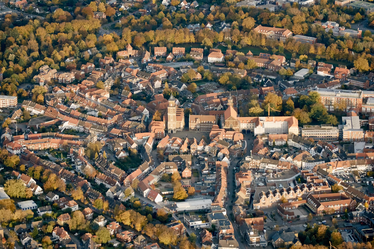 Stadtansicht von Coesfeld