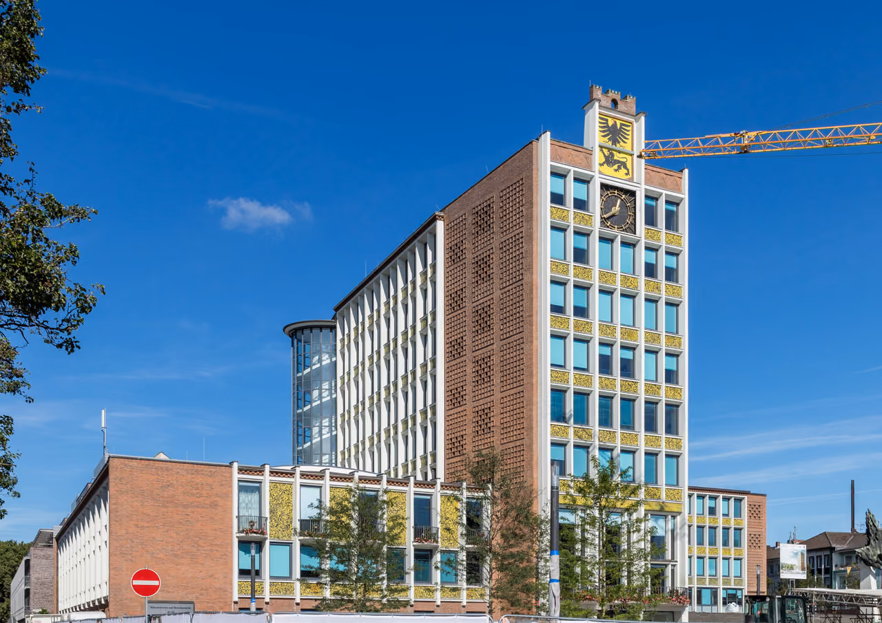 Stadtansicht von Düren