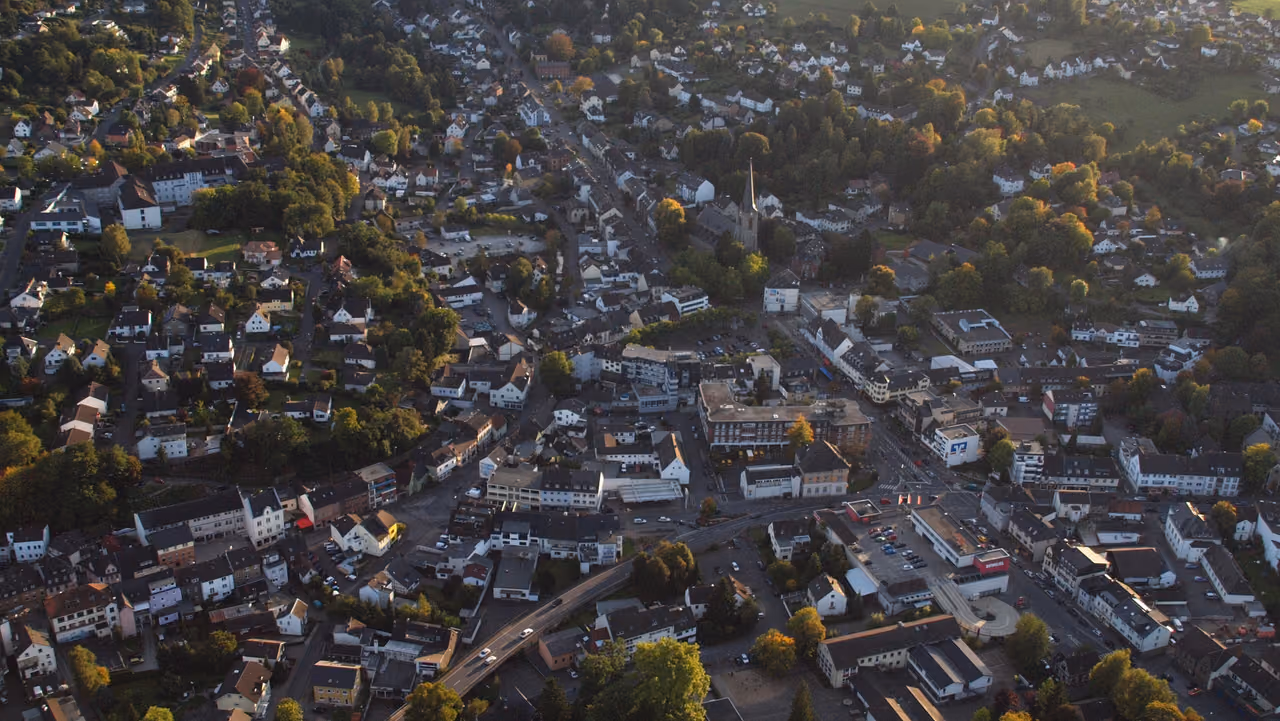 Stadtansicht von Eitorf