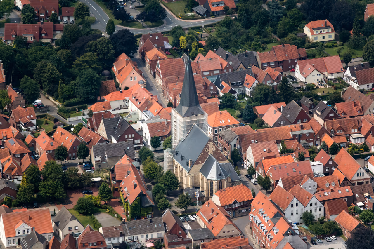 Stadtansicht von Horstmar