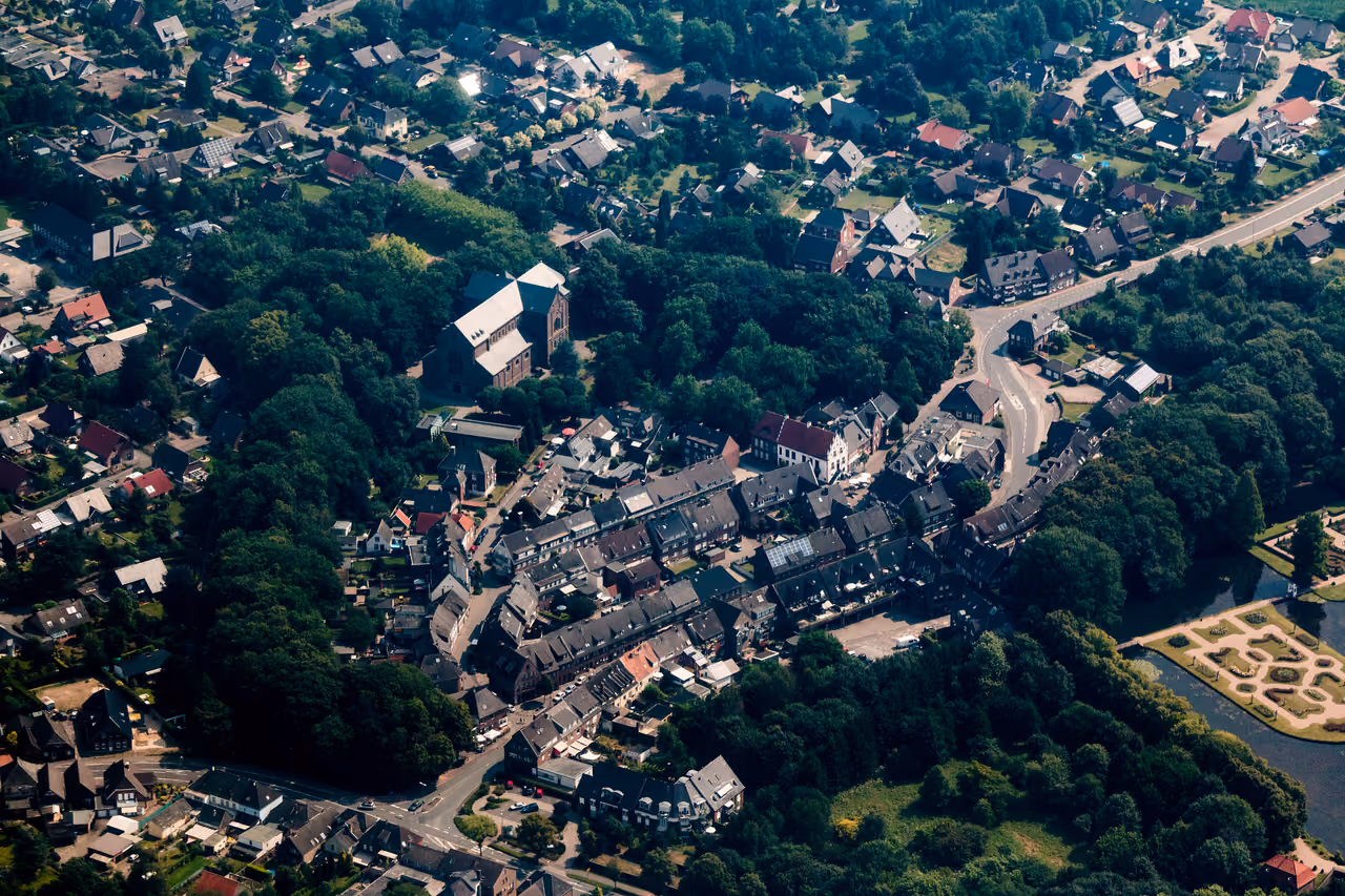 Stadtansicht von Isselburg