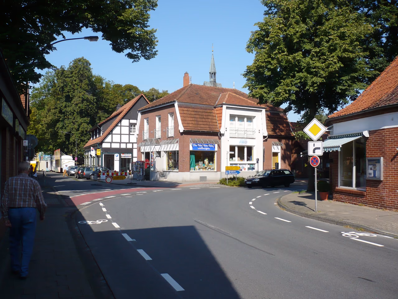 Stadtansicht von Ladbergen
