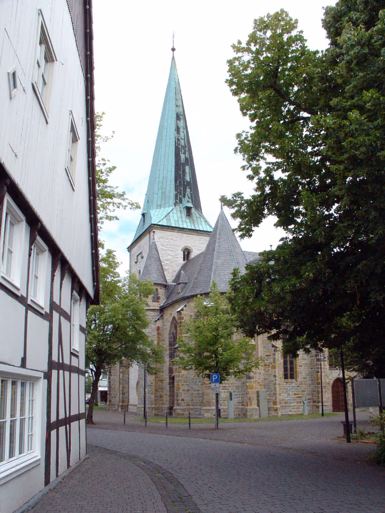 Stadtansicht von Langenberg