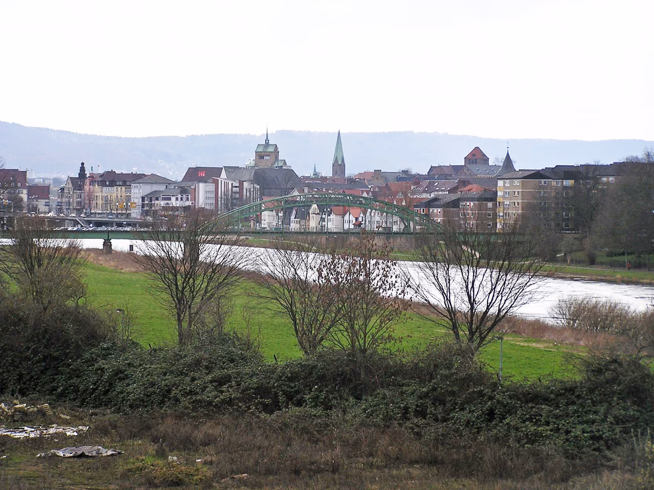 Stadtansicht von Minden