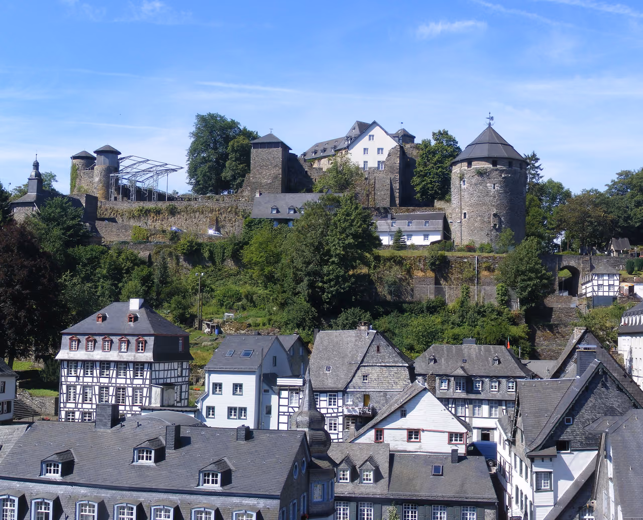 Stadtansicht von Monschau