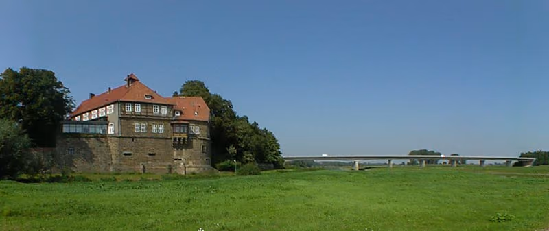 Stadtansicht von Petershagen