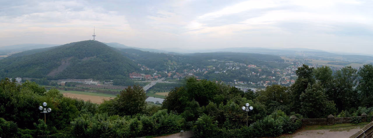 Stadtansicht von Porta Westfalica