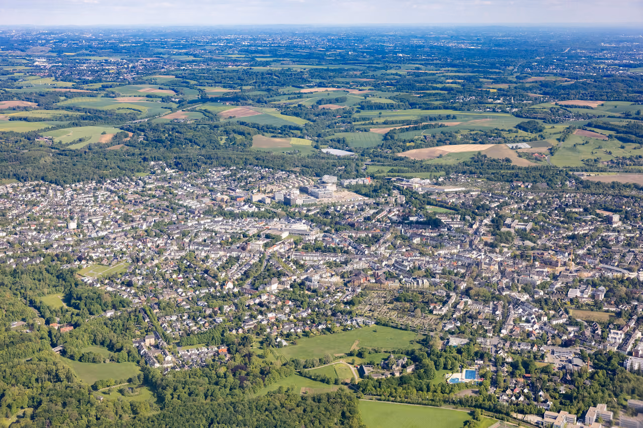 Stadtansicht von Ratingen