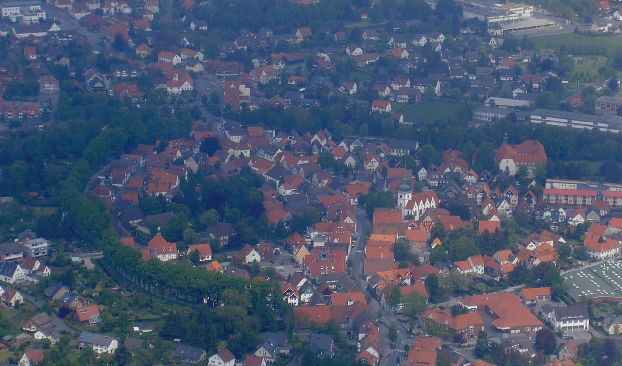 Stadtansicht von Rietberg