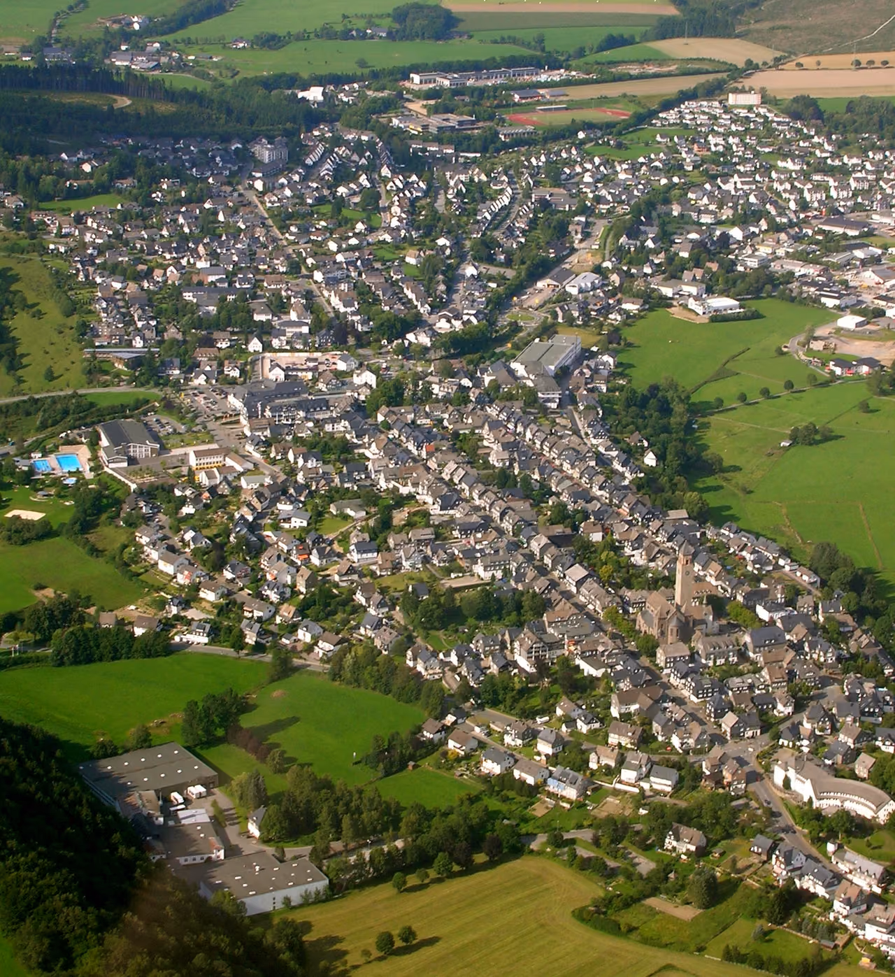 Stadtansicht von Schmallenberg