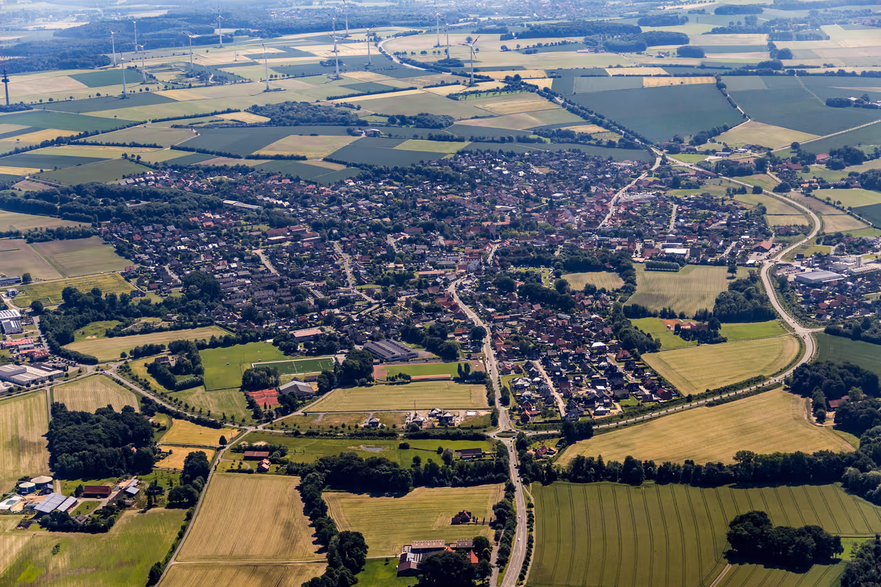 Stadtansicht von Schöppingen