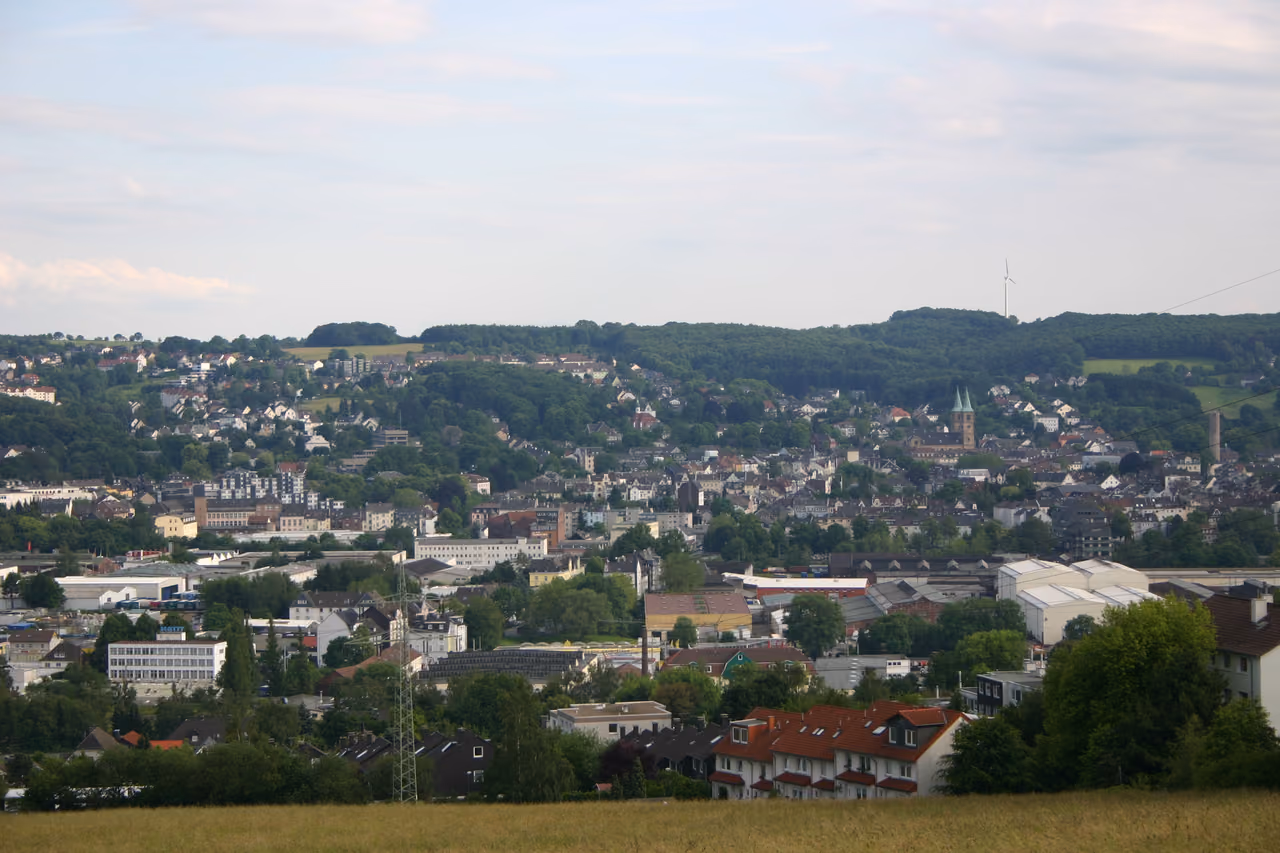 Stadtansicht von Schwelm