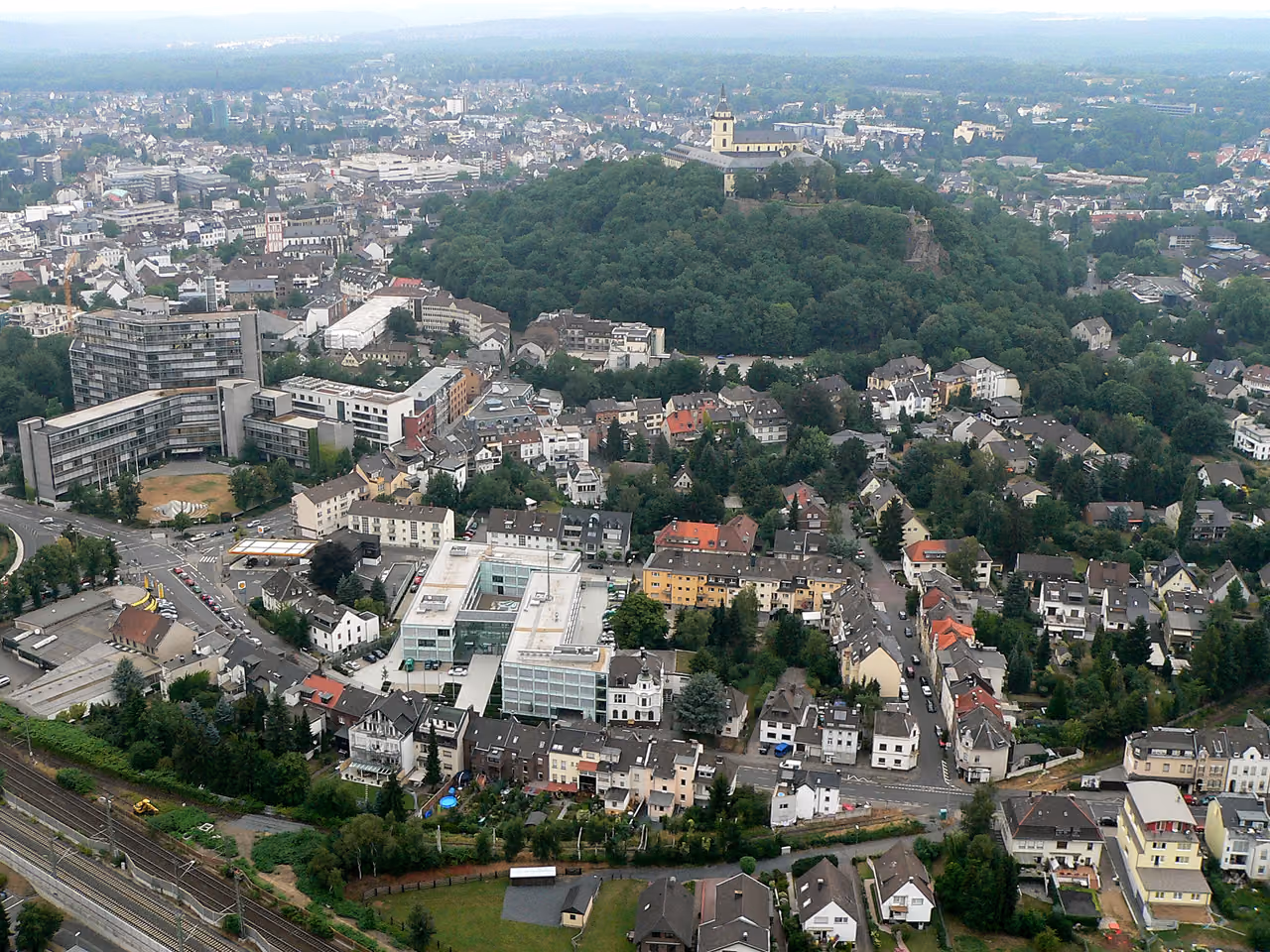 Stadtansicht von Siegburg