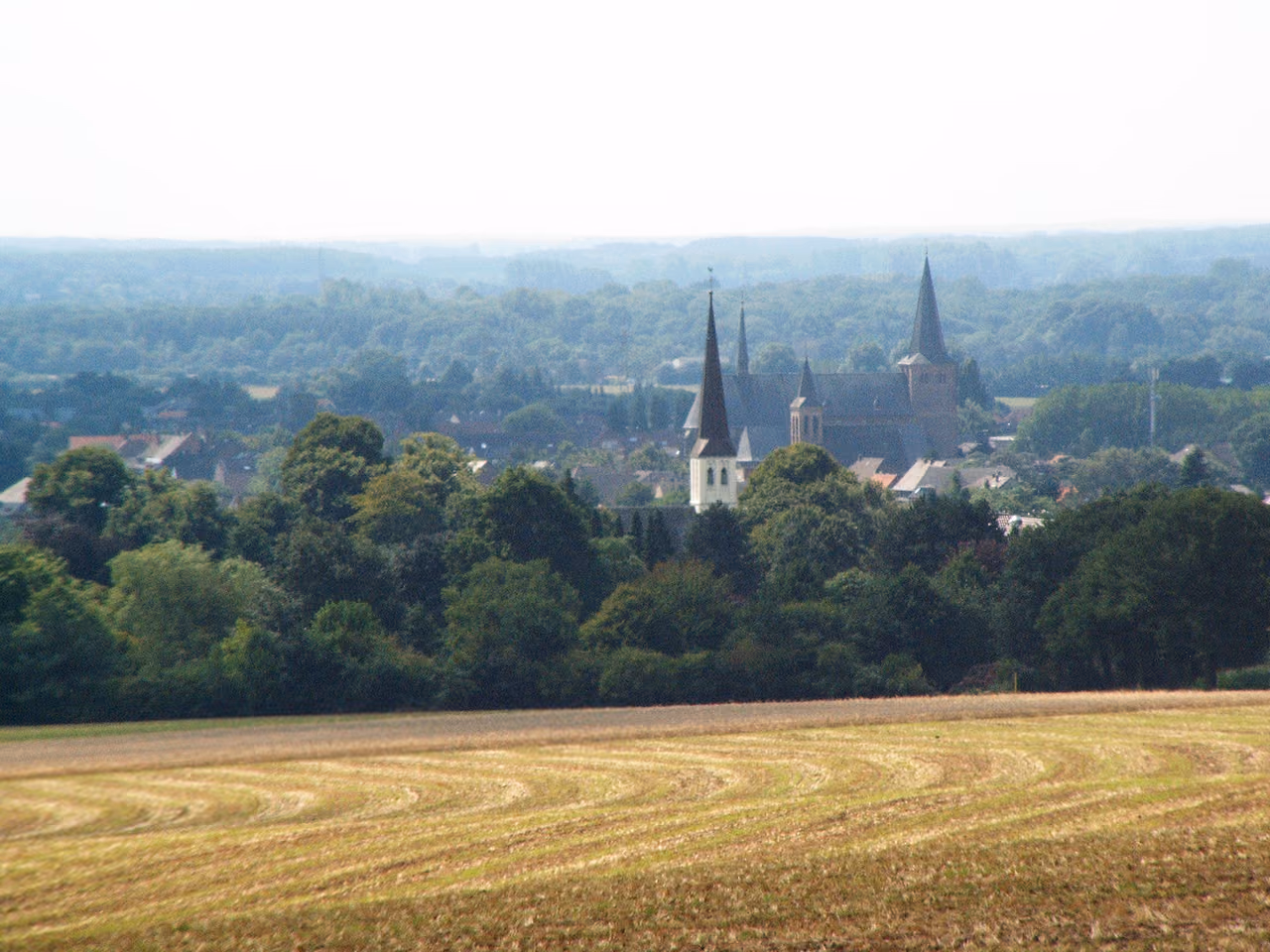 Stadtansicht von Sonsbeck