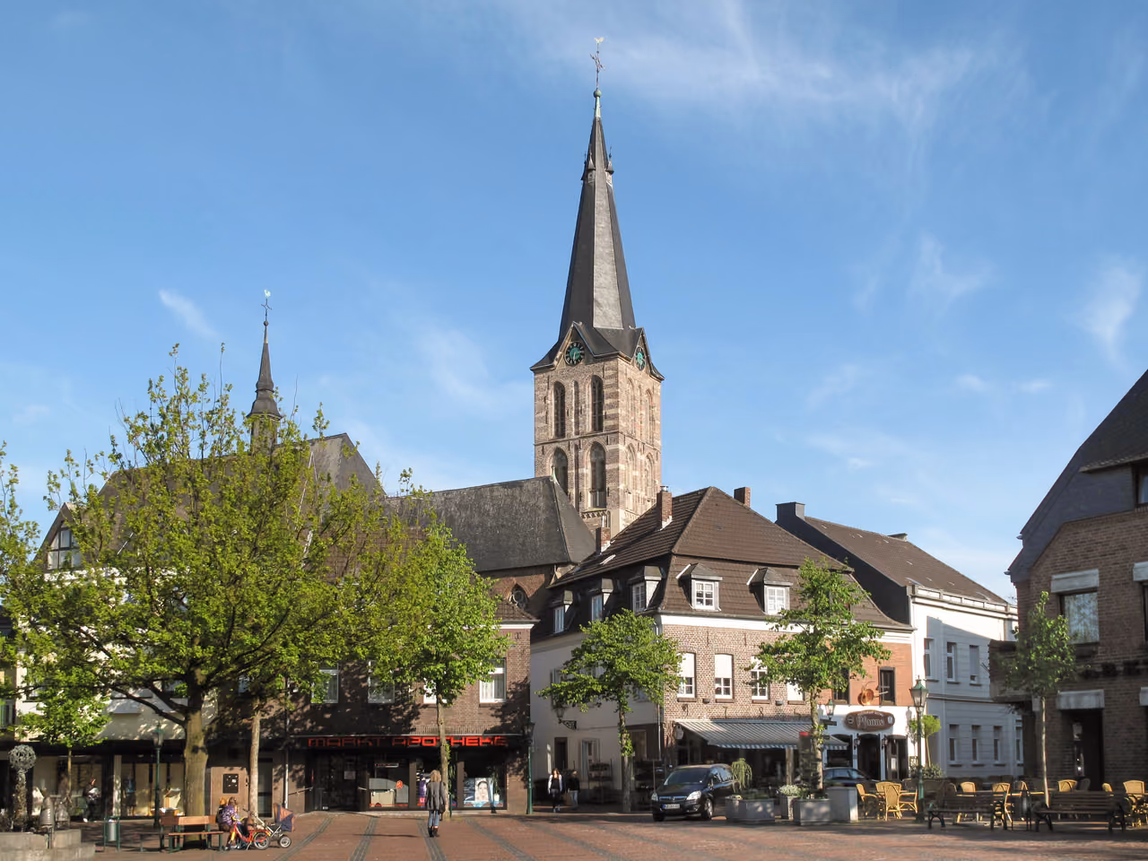Stadtansicht von Straelen