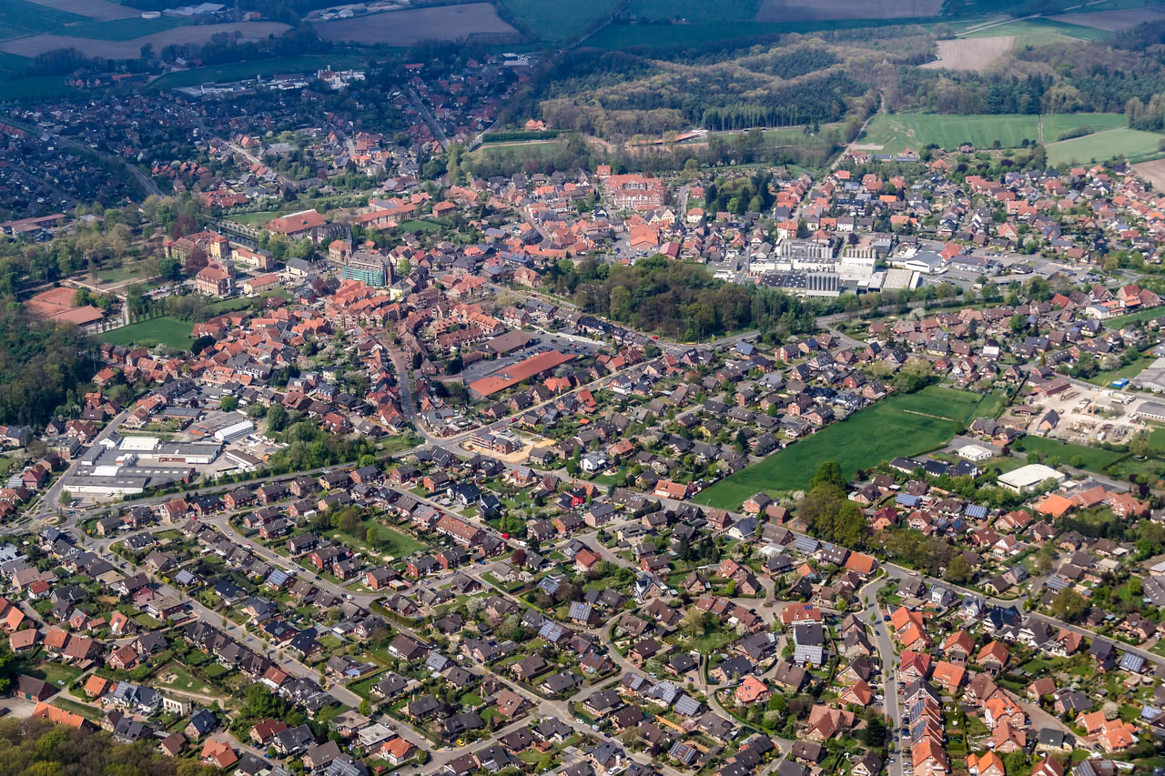 Stadtansicht von Velen