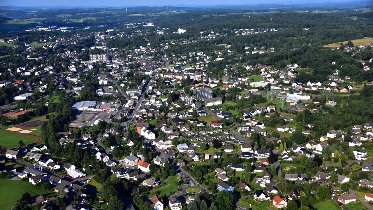 Stadtansicht von Waldbröl